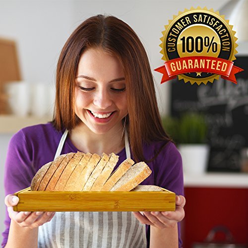 Bamboo Bread Slicer with Knife - 3 Slice Thickness, Foldable – bamboo and  wood products Manufacturers